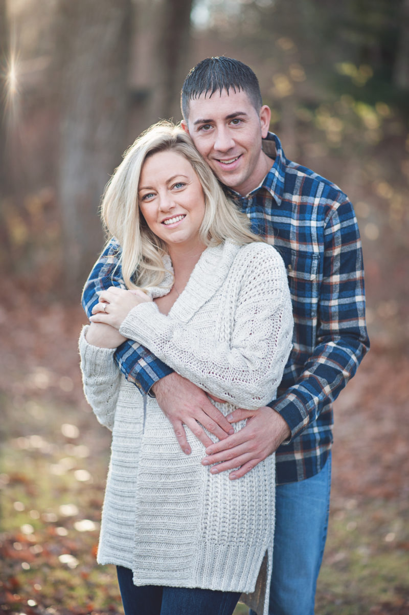 sunrise engagement shoot fall engagement photos