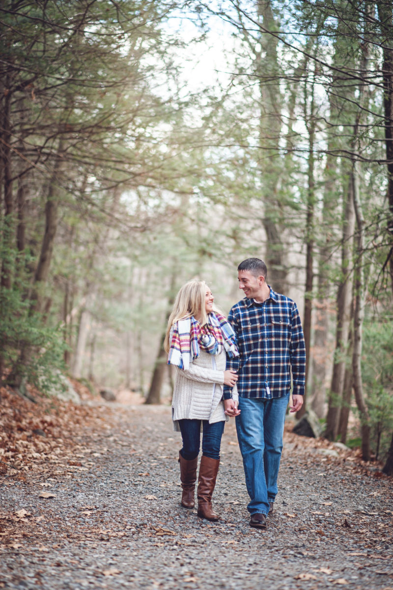 sunrise engagement shoot fall engagement photos