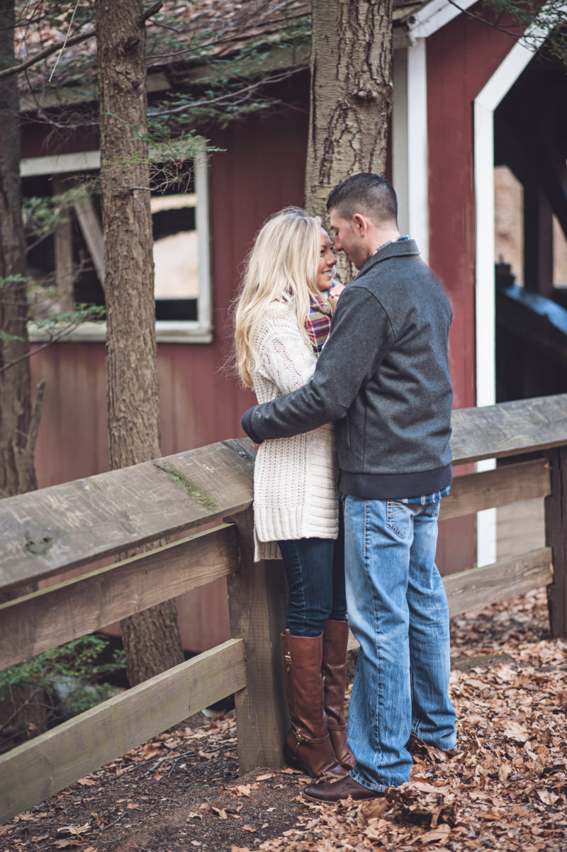 sunrise engagement shoot fall engagement photos