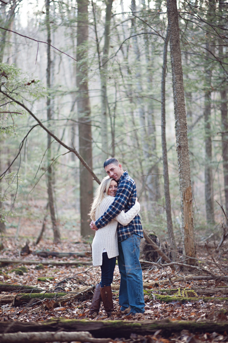 sunrise engagement shoot fall engagement photos