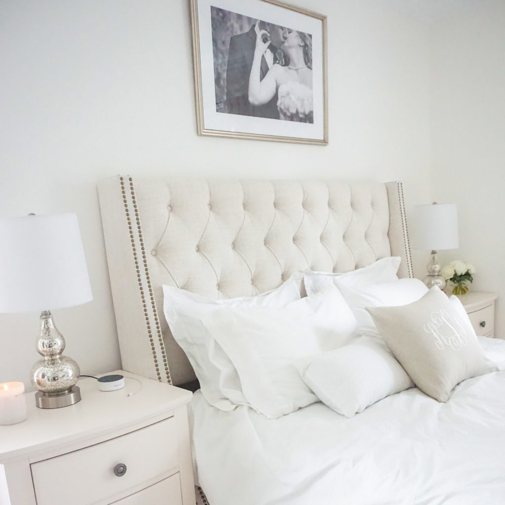 Raymour and store flanigan tufted bed