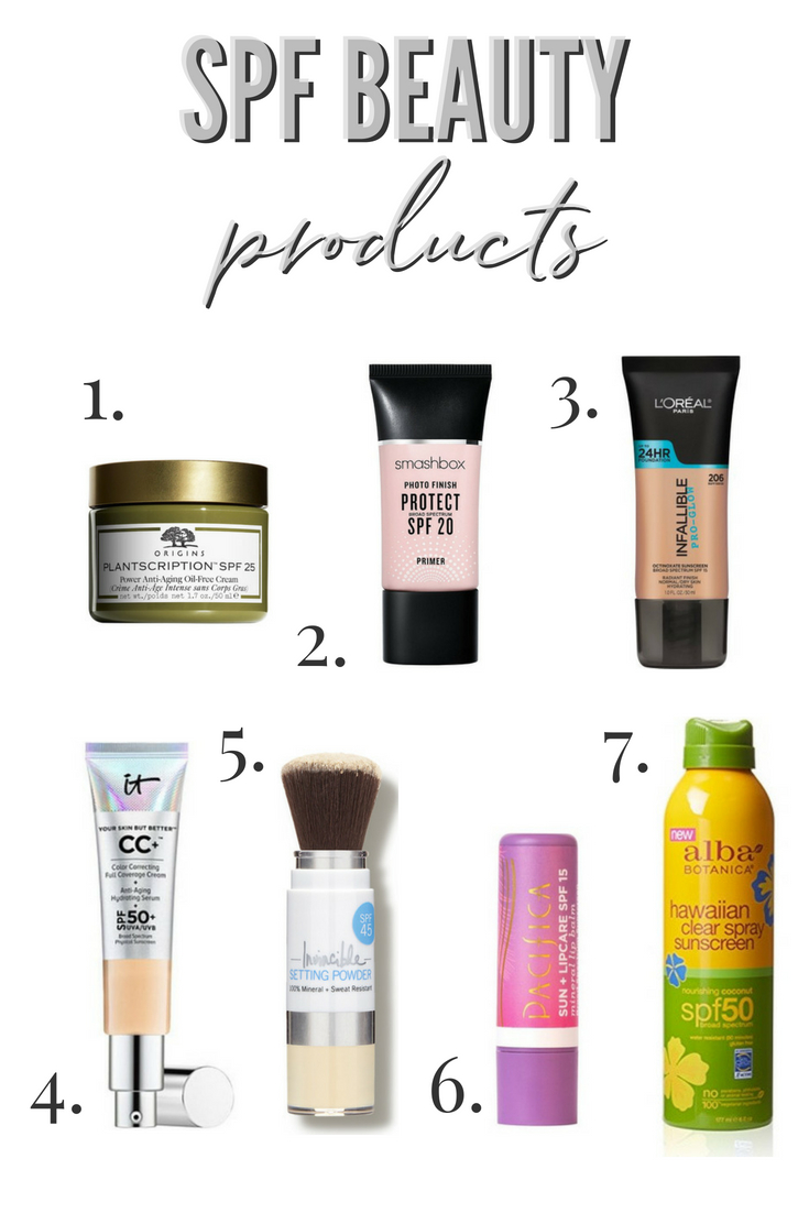SPF Beauty Products