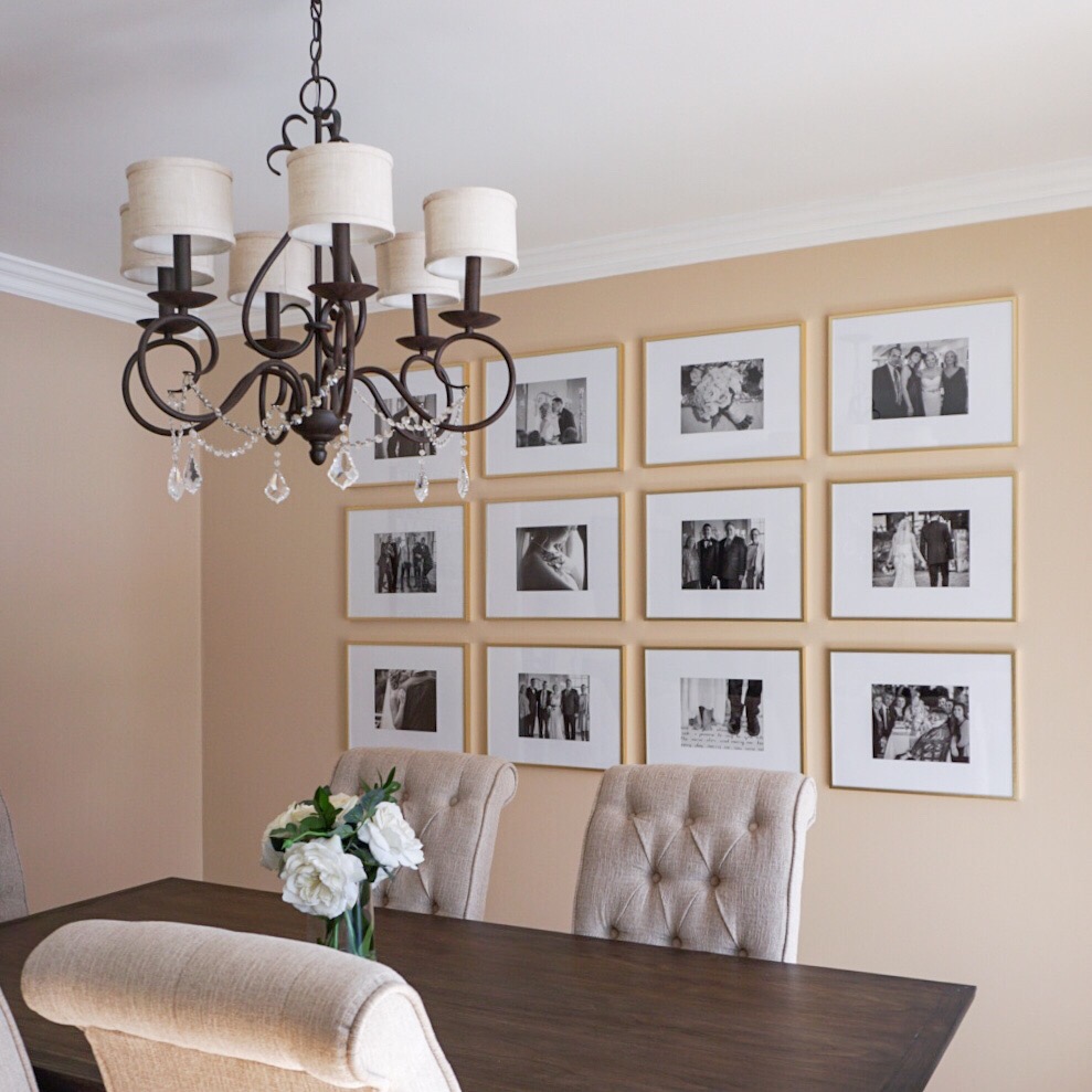 Inexpensive Gallery Wall 