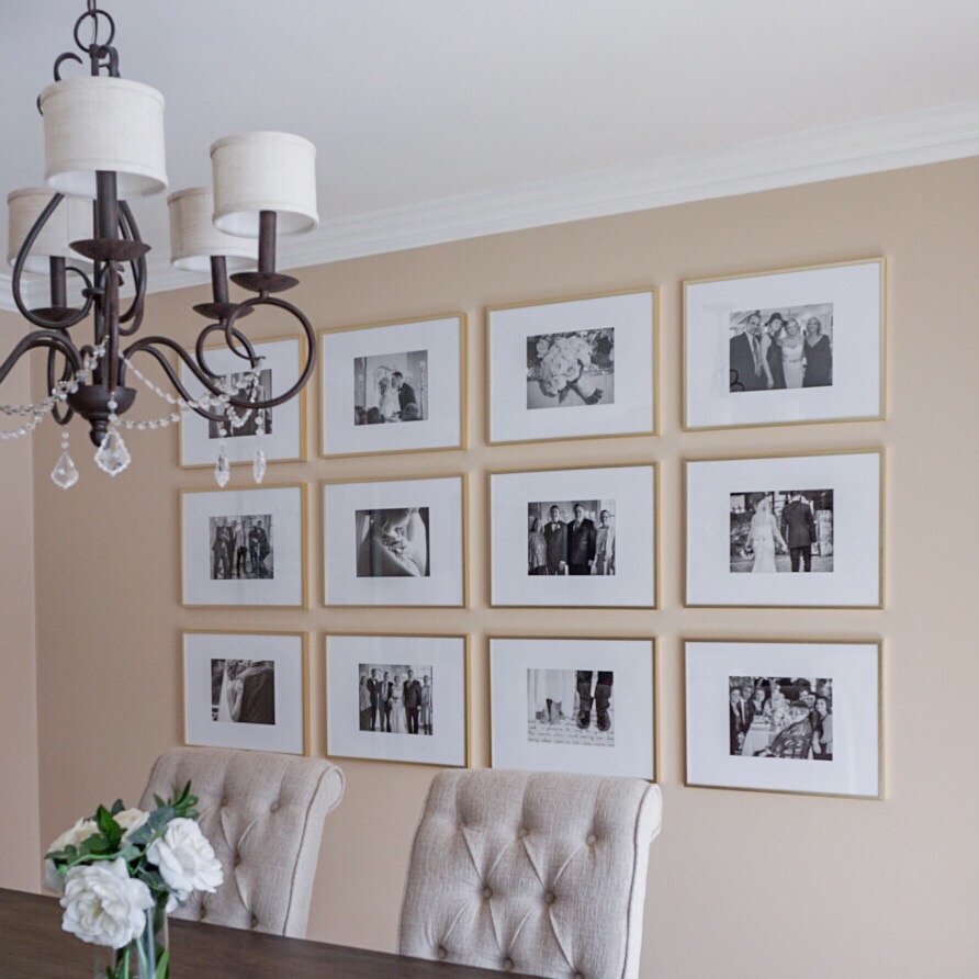 Inexpensive Gallery Wall 