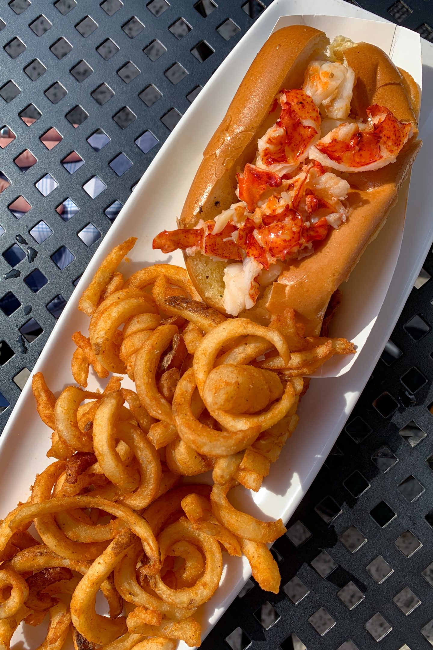 Lobster Roll at Guilford Mooring